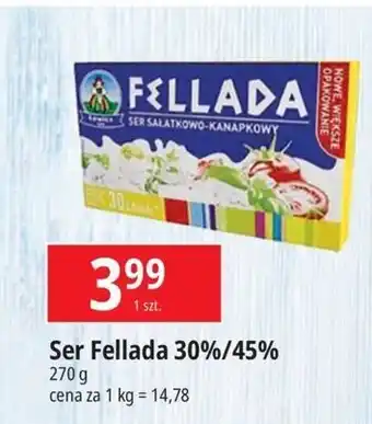 E.Leclerc Ser sałatkowo-kanapkowy 30 % Łowicz 1906 Fellada oferta