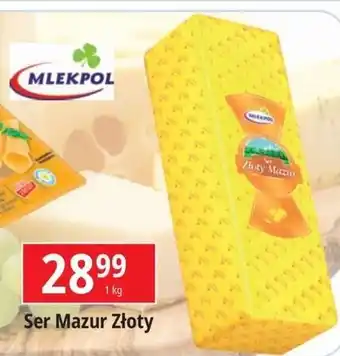 E.Leclerc Ser złoty mazur Mlekpol oferta