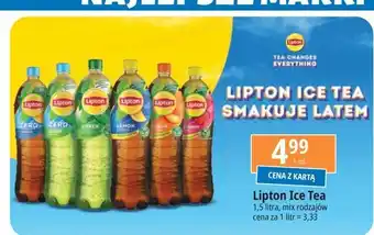 E.Leclerc Herbata mrożona classic Lipton Green Ice Tea oferta