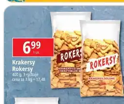 E.Leclerc Krakersy rokersy o smaku sera cheddar Sofio oferta