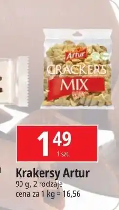 E.Leclerc Krakersy solone mix Artur oferta