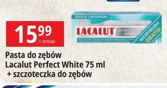 E.Leclerc Pasta do zębów Lacalut Perfect White oferta