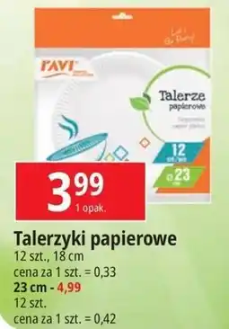 E.Leclerc Talerzyk papierowy 23 cm Ravi oferta
