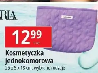 E.Leclerc Kosmetyczka jednokomorowa 25 x 5 18 cm oferta