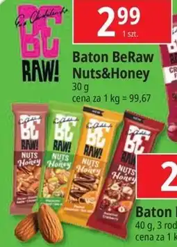 E.Leclerc Baton miód i orzechy pekan Be Raw! oferta
