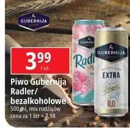 E.Leclerc Piwo Gubernija Radler Raspberry Rhubarb oferta