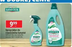 E.Leclerc Płyn dezynfekuje i czyści podłogi inne powierzchnie eukaliptus Sanytol oferta