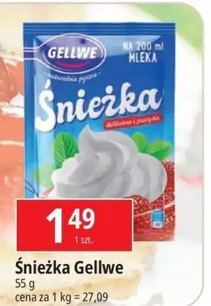 E.Leclerc Bita śmietana śnieżka Gellwe oferta