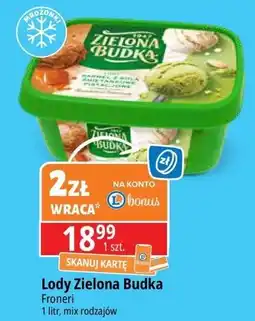E.Leclerc Lody karmel z solą, śmietankowe, pistacjowe Zielona Budka oferta