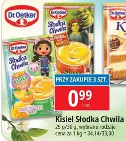 E.Leclerc Kisiel tutti frutti Dr. Oetker Słodka Chwila oferta