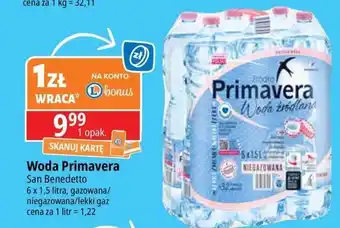 E.Leclerc Woda lekko gazowana Primavera oferta