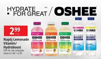E.Leclerc Napój nawodnienie lemon Oshee Hydro Boost oferta