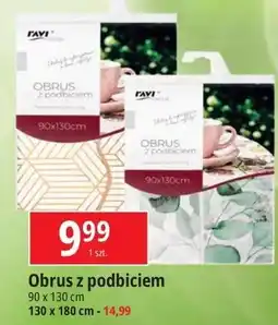 E.Leclerc Obrus z podbiciem 130 x 180 cm Ravi oferta