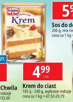 E.Leclerc Krem do tortów waniliowy Dr. Oetker oferta