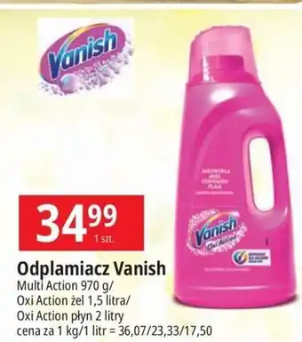 E.Leclerc Odplamiacz w płynie regular Vanish Oxi Action oferta