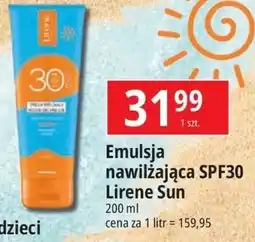 E.Leclerc Emulsja do opalania ochronna spf 30 Lirene Dermoprogram oferta
