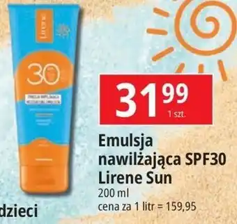 E.Leclerc Emulsja do opalania ochronna spf 30 Lirene Dermoprogram oferta
