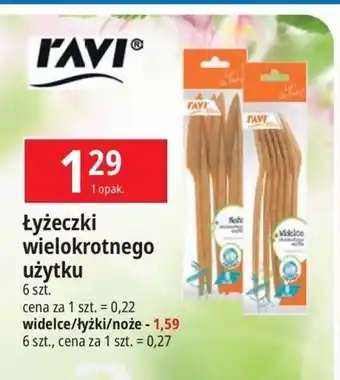 E.Leclerc Noże drewniane Ravi oferta