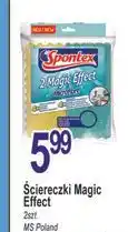 E.Leclerc Ściereczki z mikrofibry magic effect Spontex oferta