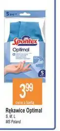 E.Leclerc Rękawice delikatne dla skóry rąk optimal l Spontex oferta