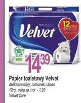 E.Leclerc Papier toaletowy rumianek & aloes Velvet oferta
