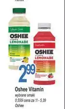 E.Leclerc Napój truskawkowy Oshee Vitamin Lemonade oferta