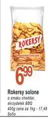 E.Leclerc Krakersy rokersy o smaku sera cheddar Sofio oferta