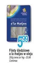 E.Leclerc Filety śledziowe a'la maties Fisher King oferta