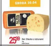 E.Leclerc Ser złoty z dziurami Osm Olecko oferta