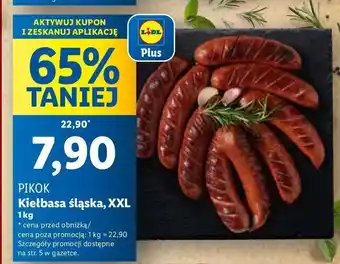 Lidl Kiełbasa śląska Pikok oferta