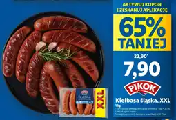 Lidl Kiełbasa śląska Pikok oferta