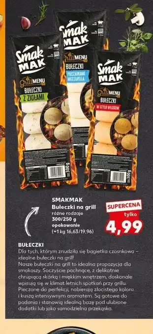 Kaufland Bułeczki z ziołami na gril Smak mak oferta