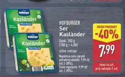ALDI Ser kaslander Hofburger oferta