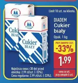ALDI Cukier biały Diadem oferta