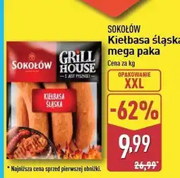 ALDI Kiełbasa śląska Sokołów grill house oferta