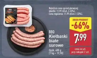 ALDI Kiełbaski białe surowe BBQ (MIĘSO) oferta