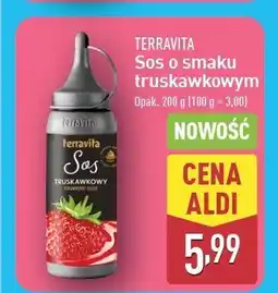 ALDI Sos do deserów truskawkowy Terravita oferta