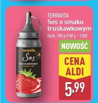 ALDI Sos do deserów truskawkowy Terravita oferta