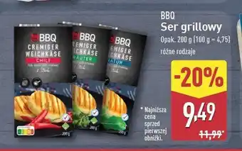 ALDI Ser grillowy w marynacie ziołowej Bbq oferta
