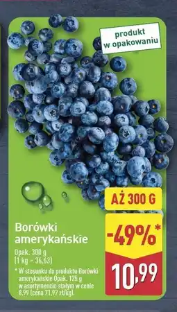 ALDI Borówki amerykańskie oferta