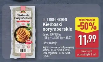 ALDI Kiełbaski norymberskie Gut drei eichen oferta