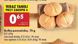 Biedronka Bułka poznańska oferta