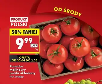 Biedronka Pomidory malinowe polska oferta