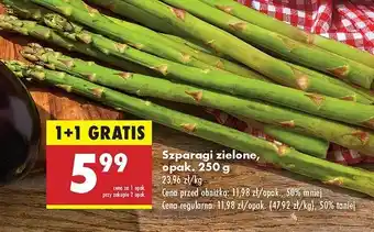 Biedronka Szparagi zielone oferta