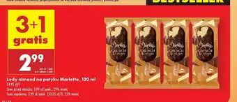 Biedronka Lód almond Marletto oferta