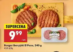 Biedronka Burger iberyjski ELPOZO oferta
