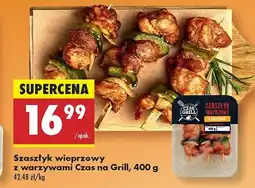 Biedronka Szaszłyk wieprzowy z warzywami Czas na grill oferta