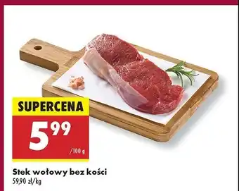 Biedronka Stek wołowy bez kości oferta