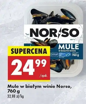 Biedronka Mule w białym winie Norso oferta