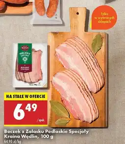 Biedronka Boczek z zalasku Kraina wędlin podlaskie specjały oferta